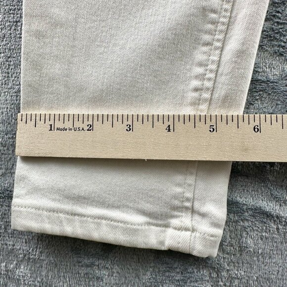 Joe's Jeans Flawless High Rise Skinny‎ Ankle White The Icon Sz 31 New$189 Hennie - Picture 15 of 16